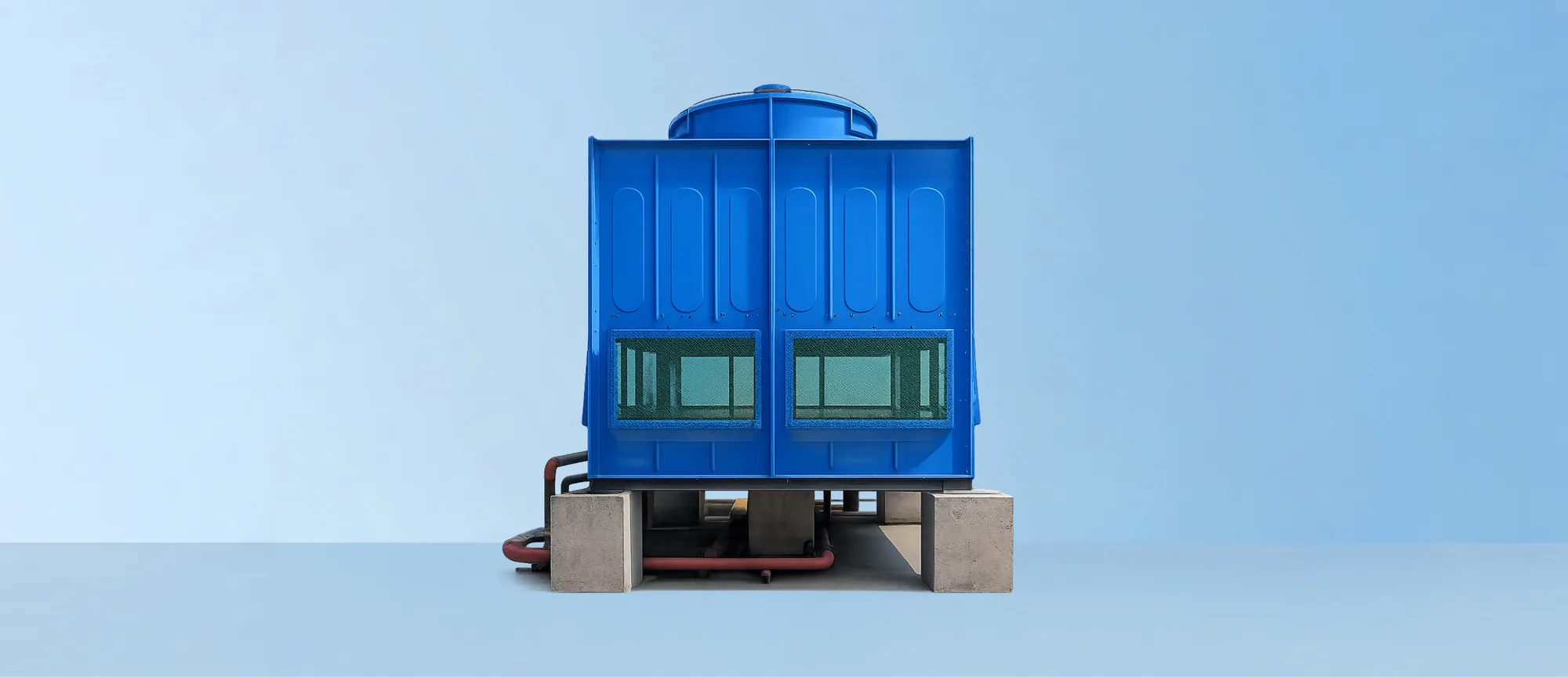Cooling Tower Setup by Daksha Enterprises