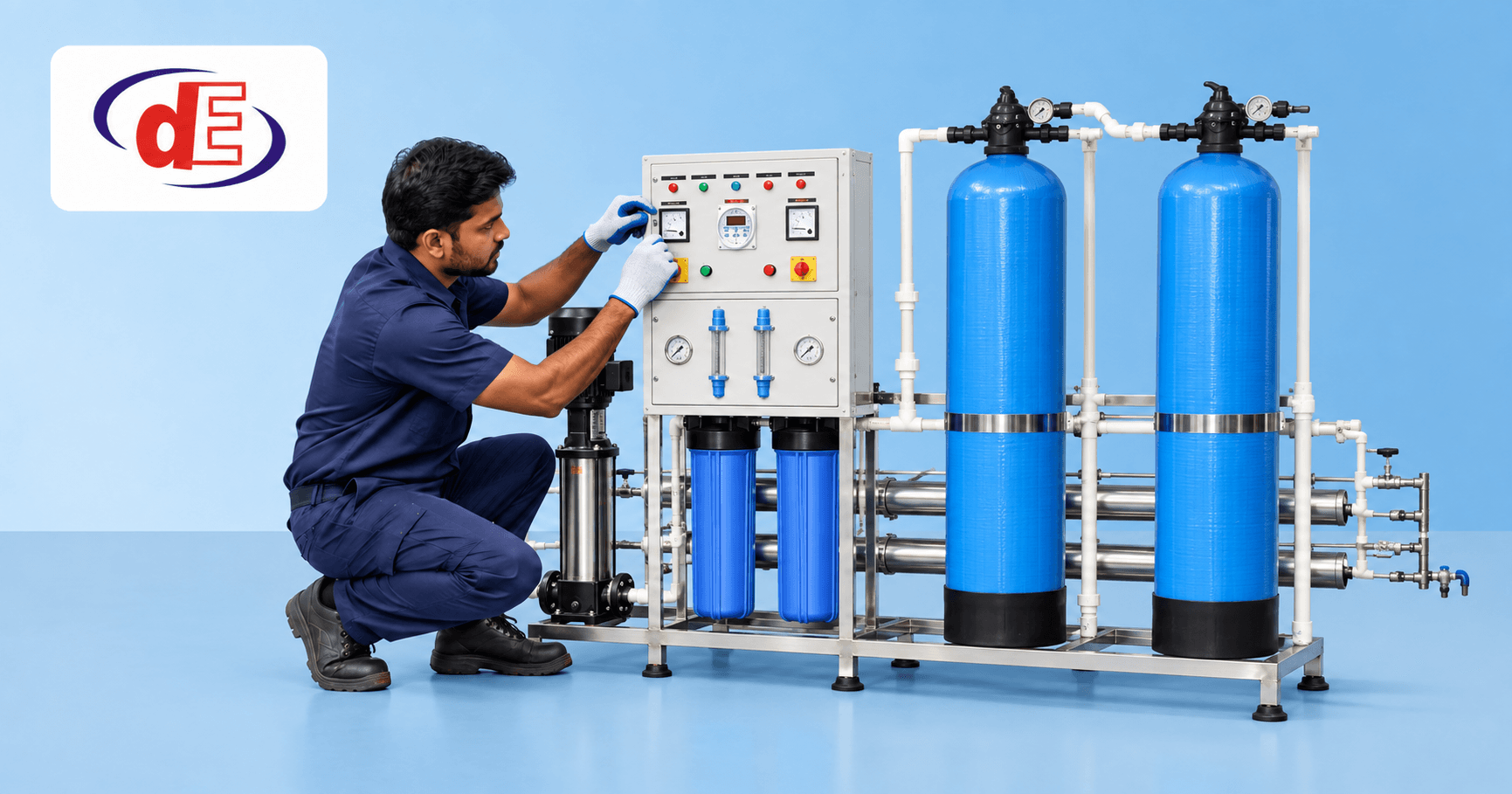 RO Service installation by Daksha Enterprises