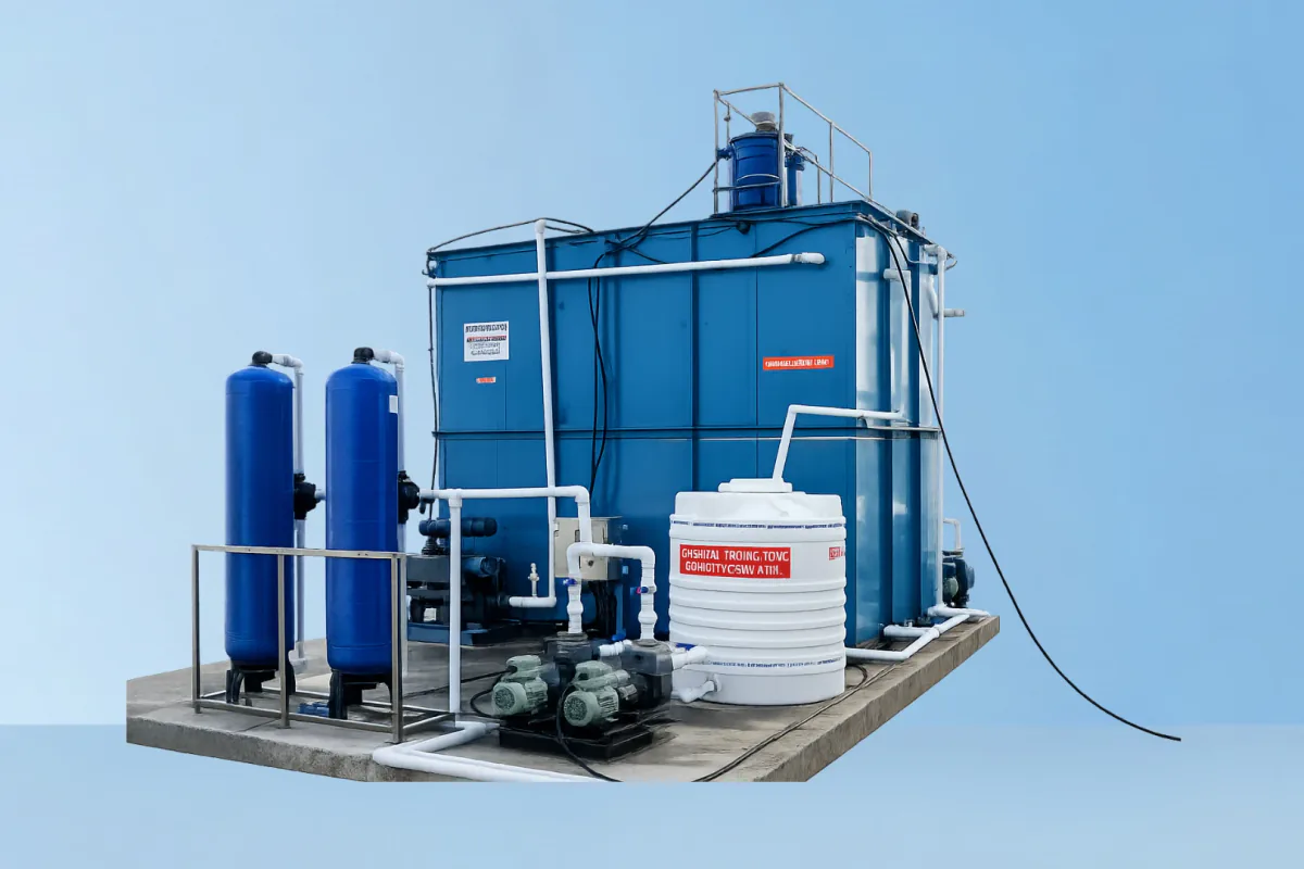 ETP / STP Plant Setup installation by Daksha Enterprises